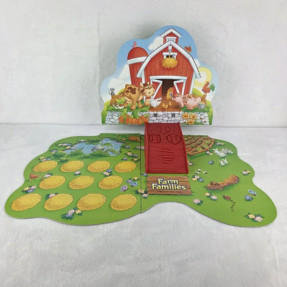 Vintage 1996 Milton Bradley Farm Families Electronic Match A Sound Game Complete